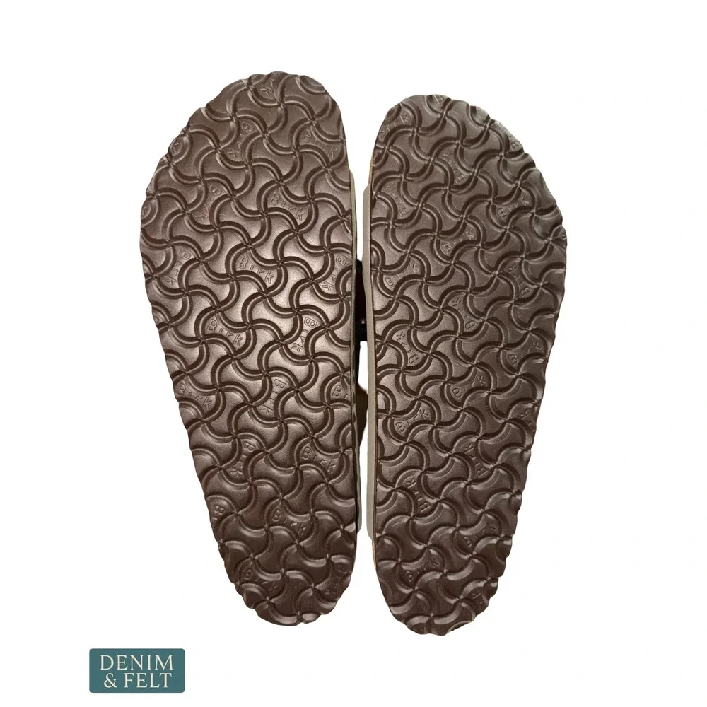 NEW Birkenstock Arizona Stone Birko-Flor Sandals EU 43 US Men 10 Women 12